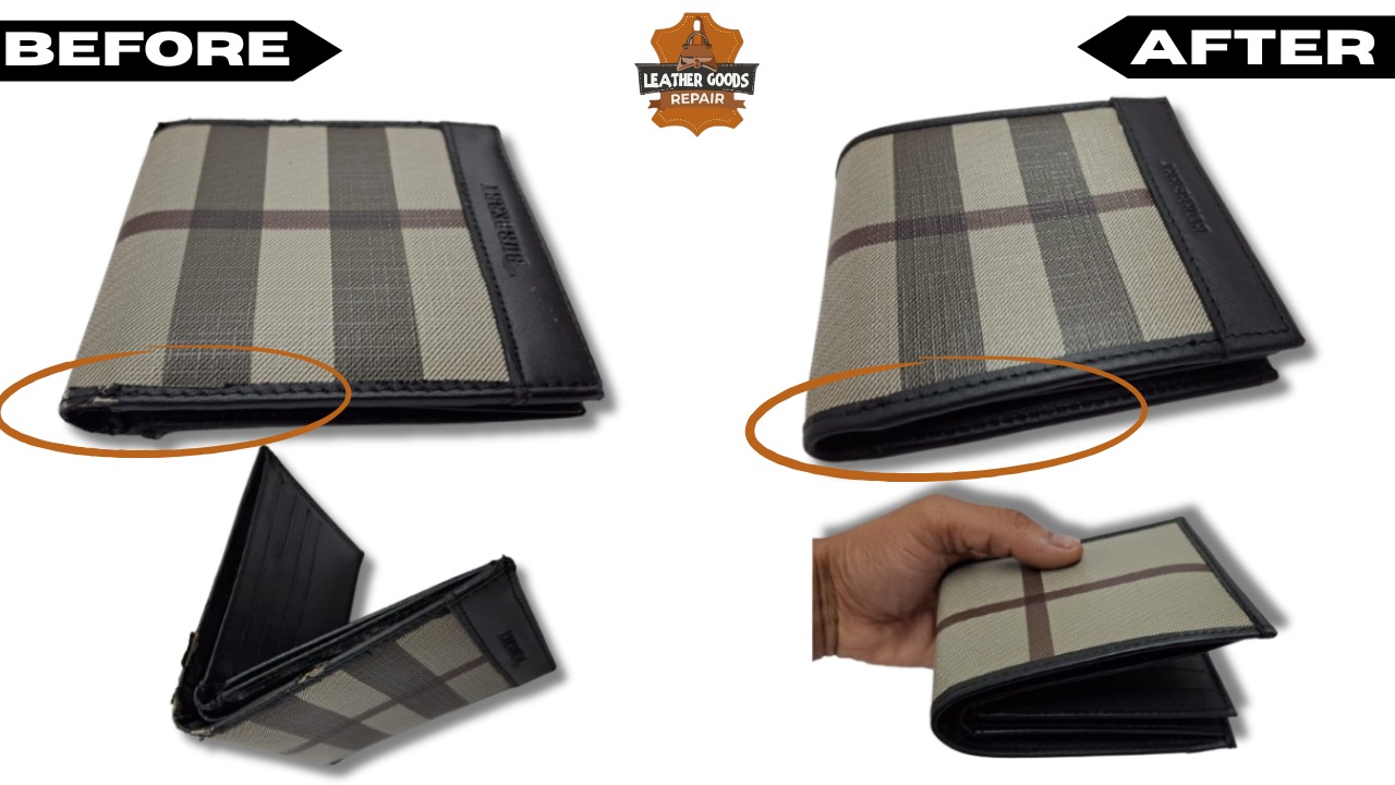 Kolhapuri Pouch Repair before repair